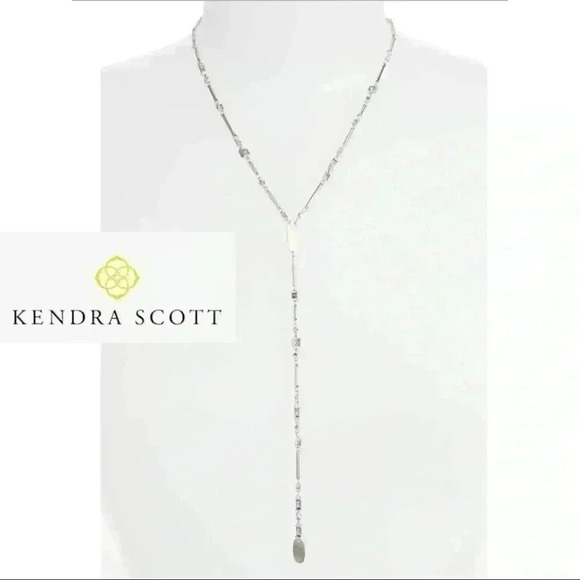 NWT KENDRA SCOTT Crowley Y Drop Necklace - Picture 2 of 7